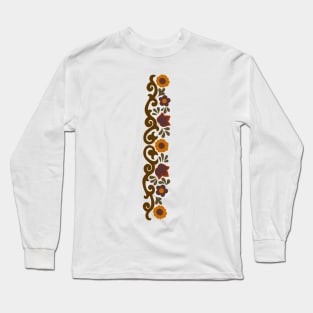 Retro kitchenware pattern Long Sleeve T-Shirt